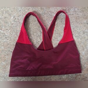 Victoria Secret Sport Red Racerback Sports Bra for Active Comfort Size XS